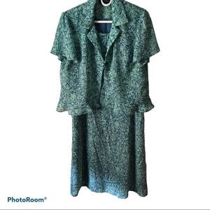 Melissa Harper Vintage Two Pc Dress 12P
